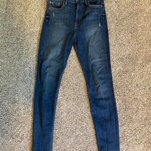 GRLFRND Kendall High Rise Super Stretch Skinny Jeans Size 28
